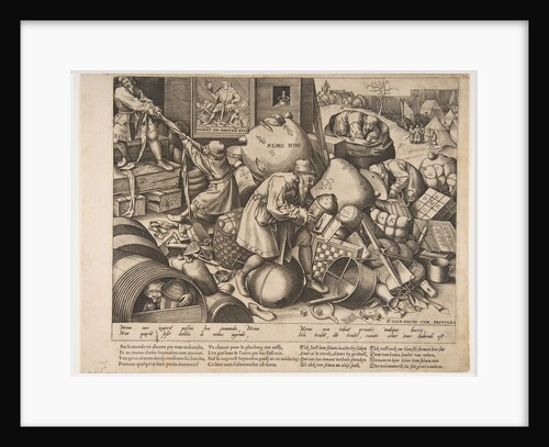 Everyman, ca. 1558 by Pieter van der Heyden