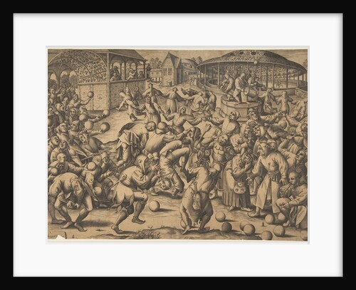 The Festival of Fools, after 1570 by Pieter van der Heyden