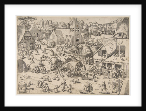 The Kermis at Hoboken, ca. 1559 by Frans Hogenberg