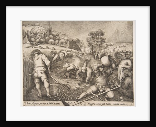 Summer from the series The Seasons, 1570 by Pieter van der Heyden