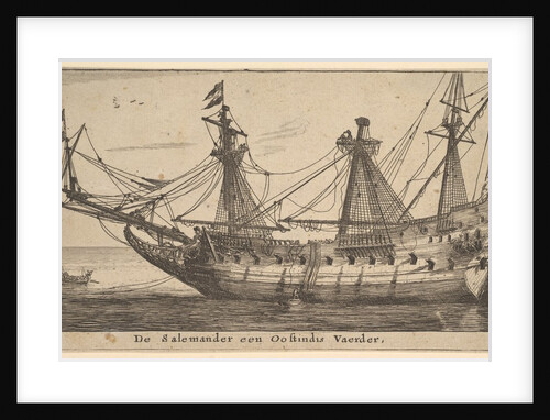 De Salemander een Oostindis Vaerder, mid-17th century by Reinier Zeeman