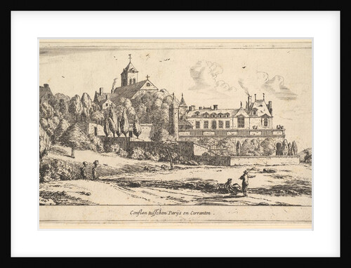 View of Conflans, 17th century by Reinier Zeeman