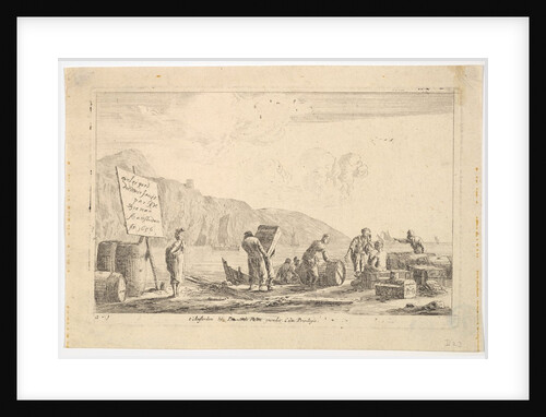 Seaport Scene, 17th century by Reinier Zeeman