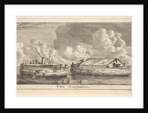 Twee Overlanders, 17th century by Reinier Zeeman