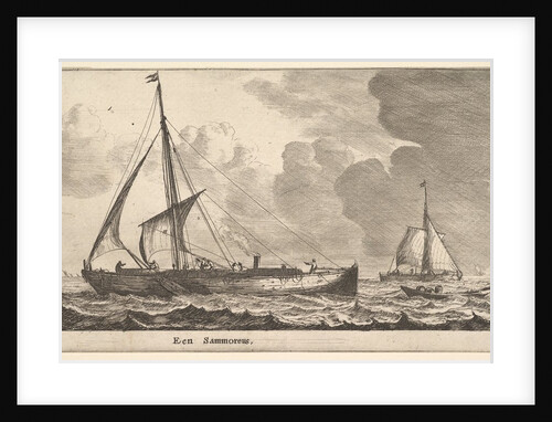 Een Samoureus, 17th century by Reinier Zeeman