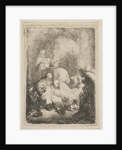 The Circumcision: Small Plate, ca. 1630 by Rembrandt Harmensz van Rijn