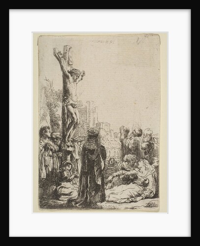 The Crucifixion: Small Plate, ca. 1635 by Rembrandt Harmensz van Rijn