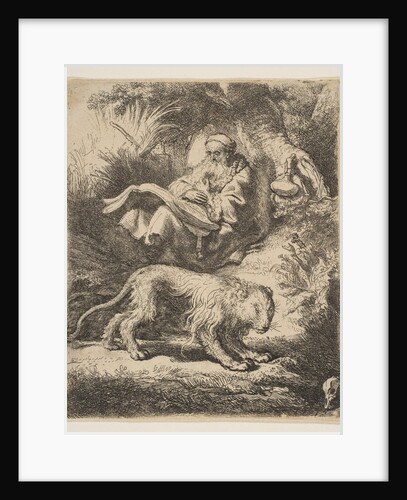 St. Jerome Reading, 1634 by Rembrandt Harmensz van Rijn