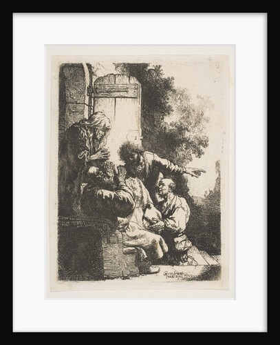 Joseph's Coat Brought to Jacob, ca. 1633 by Rembrandt Harmensz van Rijn