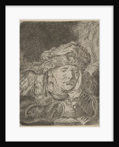 Old Woman Sleeping by Unknown