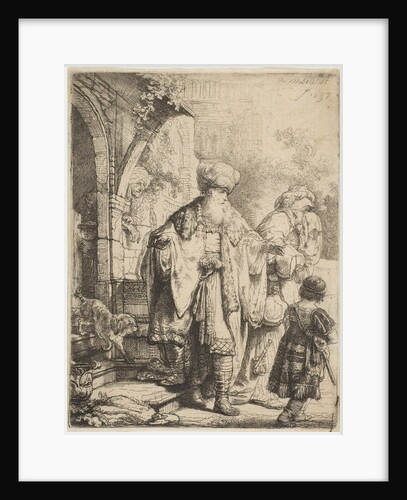 Abraham Casting Out Hagar and Ishmael, 1637 by Rembrandt Harmensz van Rijn