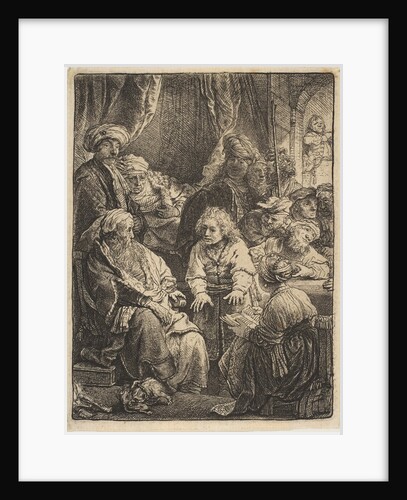 Joseph Telling His Dreams, 1638 by Rembrandt Harmensz van Rijn