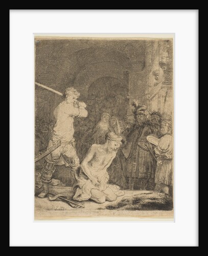 The Beheading of John the Baptist by Rembrandt Harmensz van Rijn