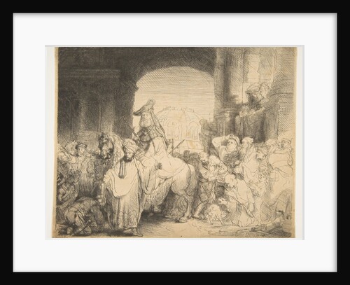 The Triumph of Mordecai, ca. 1641 by Rembrandt Harmensz van Rijn