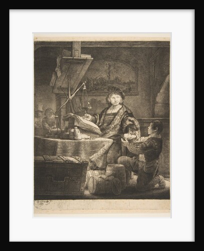 Jan Uytenbogaert, 1639 by Rembrandt Harmensz van Rijn