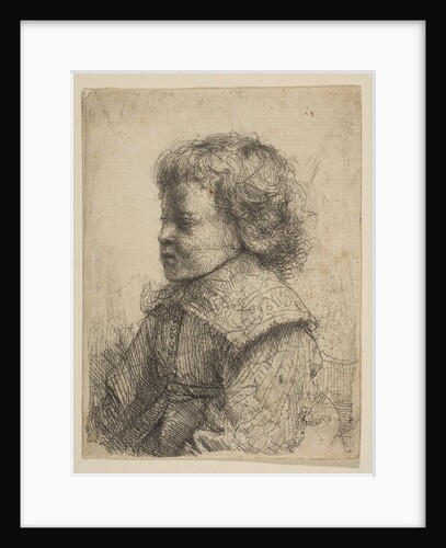 Portrait of a Boy, in Profile, 1641 by Rembrandt Harmensz van Rijn