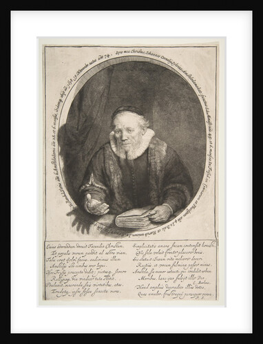 Jan Cornelisz. Sylvius, preacher, 1646 by Rembrandt Harmensz van Rijn