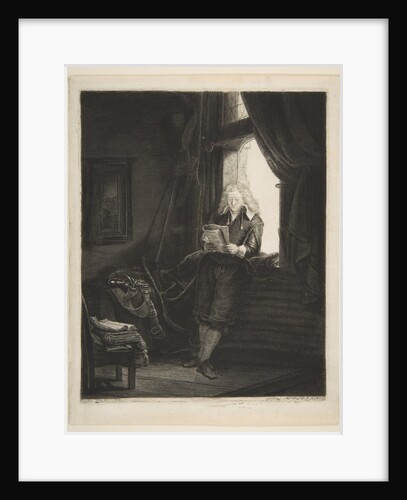 Jan Six, 1647 by Rembrandt Harmensz van Rijn