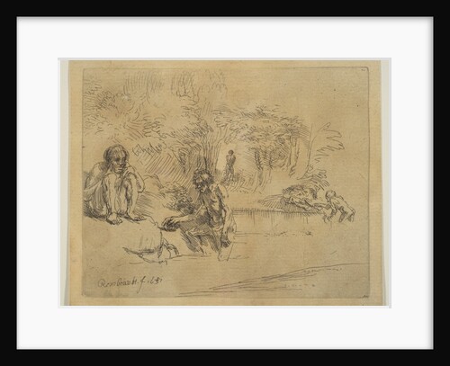 The Bathers, 1651 by Unknown