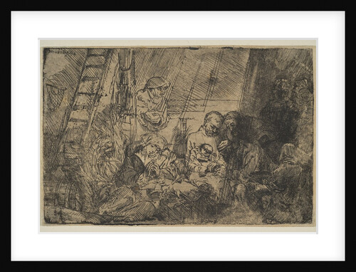 The Circumcision in the Stable, 1654 by Rembrandt Harmensz van Rijn