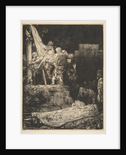 Descent from the Cross by Torchlight, 1654 by Rembrandt Harmensz van Rijn