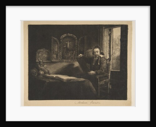 Abraham Francen, Apothecary, ca. 1656 by Rembrandt Harmensz van Rijn