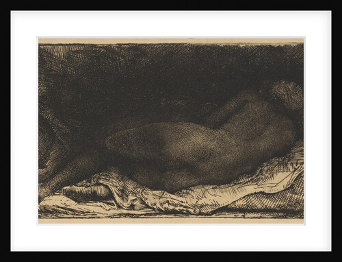 Reclining Female Nude, 1658 by Rembrandt Harmensz van Rijn