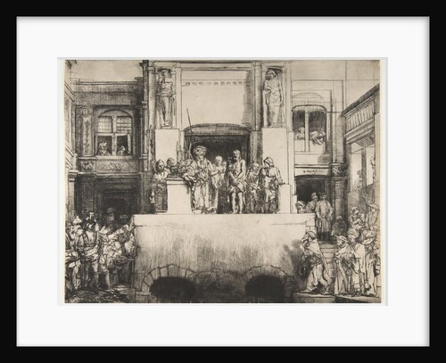 Christ Presented to the People, 1655 by Rembrandt Harmensz van Rijn