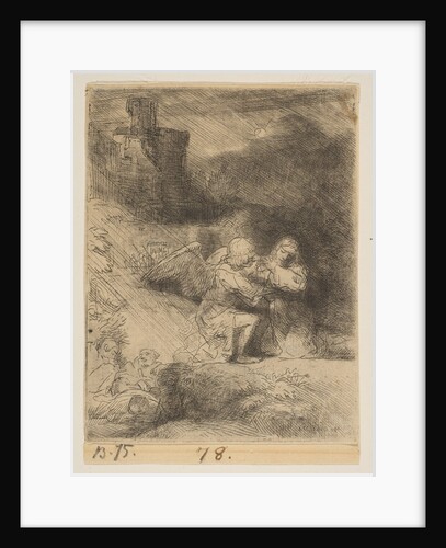 The Agony in the Garden, ca. 1652 by Rembrandt Harmensz van Rijn