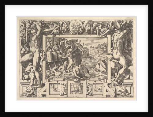 Aeëtes Gathers the Limbs of Absyrte by Rene Boyvin