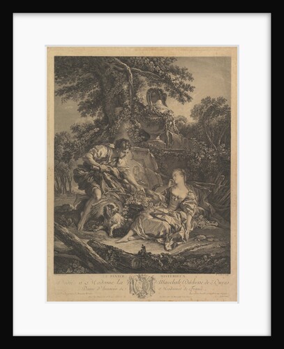 Le Panier Misterieux, 18th century by Rene Gaillard