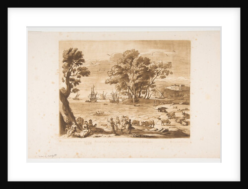 Rape of Europa, 1776 by Richard Earlom