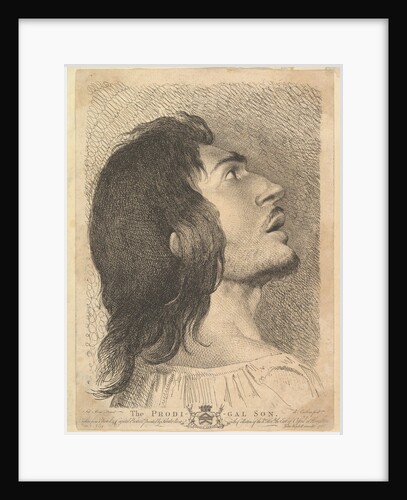 Head in Profile of Prodigal Son, 1766 by Richard Earlom