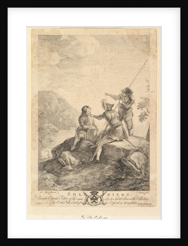 Three Soldiers, 1766-67 by Richard Earlom