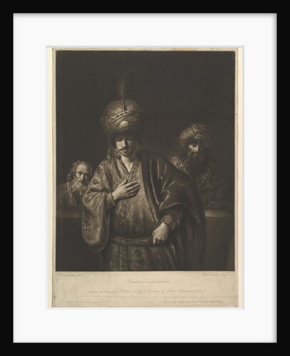 Haman's Condemnation, 1740-75 by Richard Houston