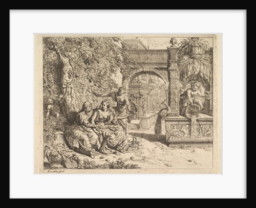 Vertumnus and Pomona by Richard van Orley