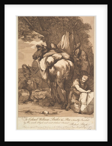 Packhorse with Soldiers, June 23, 1784 by Robert Blyth