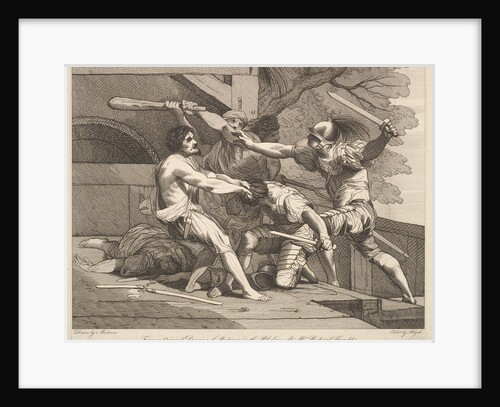 Storming a Banditti Stronghold, May 1, 1782 by Robert Blyth