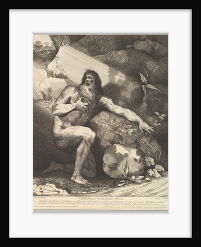 Nebuchadnezzar Recovering His Reason, October 20, 1782 by Robert Blyth