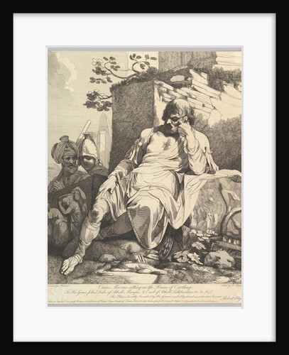 Caius Marius on the Ruins of Carthage, January 20, 1782 by Robert Blyth