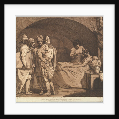 Soldier's Death, May 1, 1781 by Robert Blyth