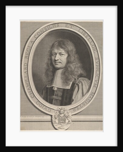 Guy Chamillard, 1664 by Robert Nanteuil