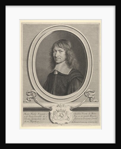Nicolas Fouquet, 1661 by Robert Nanteuil