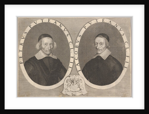 Double Portrait of Pierre and Jacques Dupuy, ca. 1648-49 by Robert Nanteuil