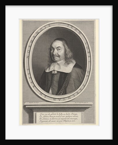 Jean Loret, 1658 by Robert Nanteuil