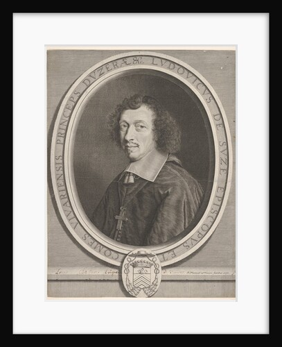 Louis-François de La Baume de Suze, 1656 by Robert Nanteuil