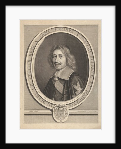 Chancelier Michel IV Le Tellier, ca. 1661 by Robert Nanteuil