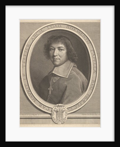 Charles-Maurice Le Tellier, 1670 by Robert Nanteuil