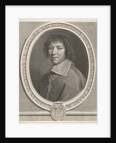 Charles-Maurice le Tellier, 1671 by Robert Nanteuil