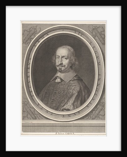 Cardinal Jules Mazarin, ca. 1652 by Robert Nanteuil